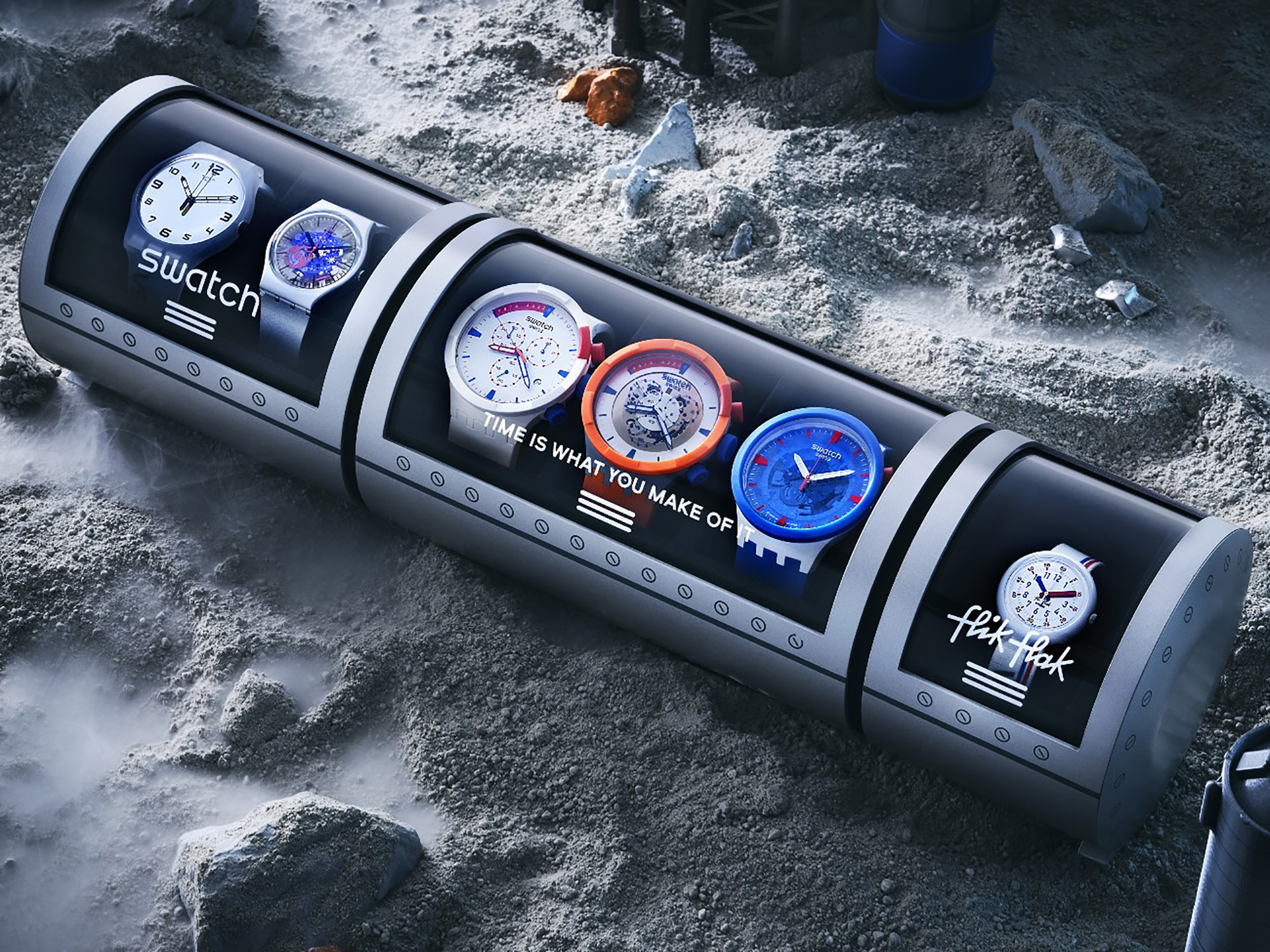 Swatch Space Collection 手錶用 Swatch 獨有的風格去慶賀太空探索的標誌性歷史！