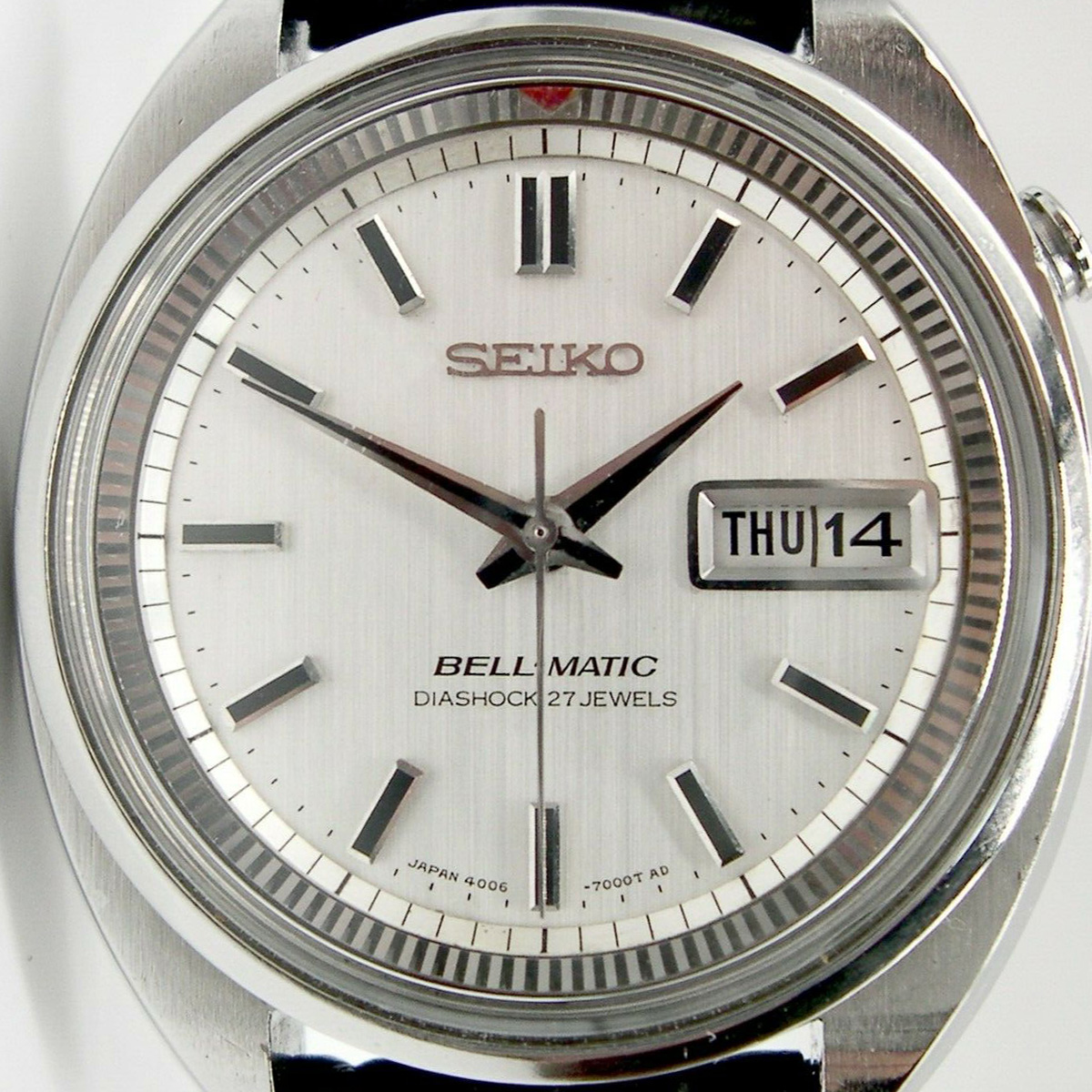 Seiko 精工 Bell-Matic，經典鬧鐘機械手錶 4006-6010！