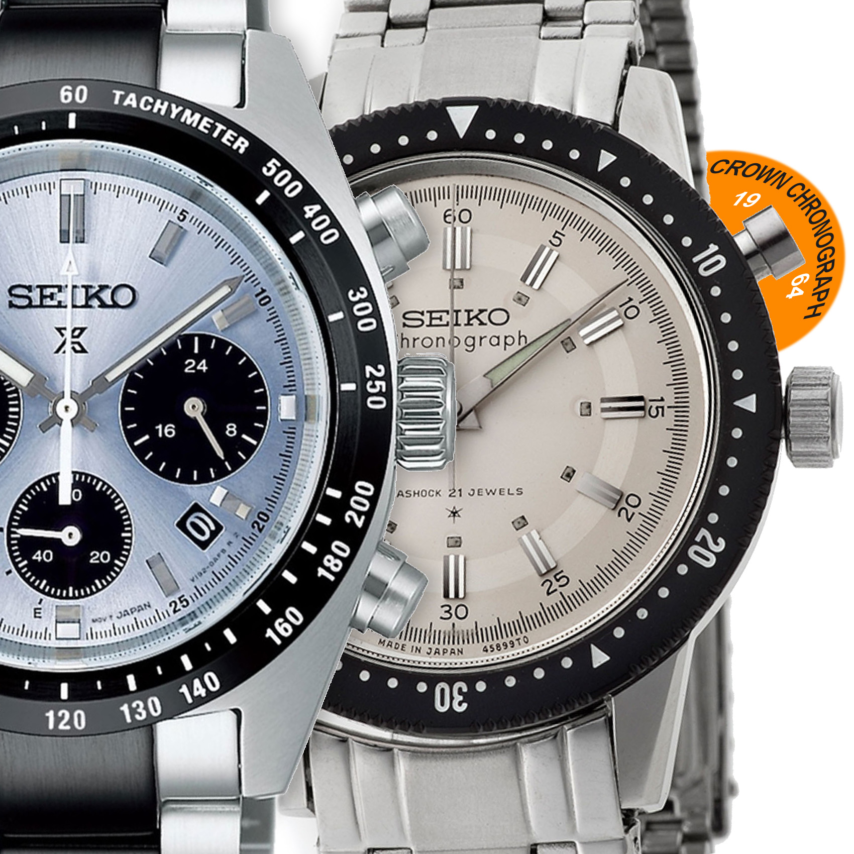 4款經典和傳奇的 SEIKO精工 計時碼錶，那一款才是你的首選？
