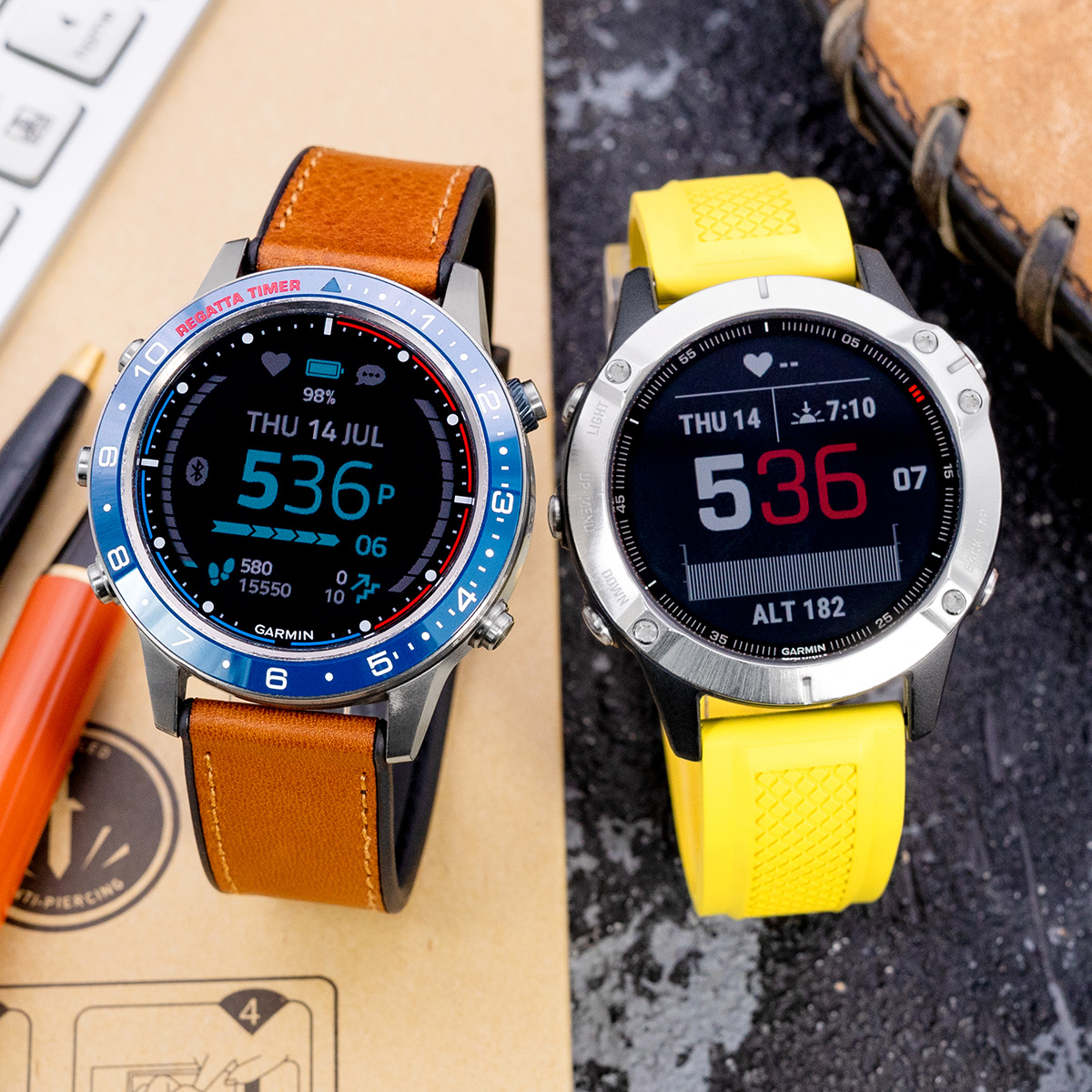 兩款令人驚嘆的智能手錶【Garmin MARQ Captain】和【Fenix 6】