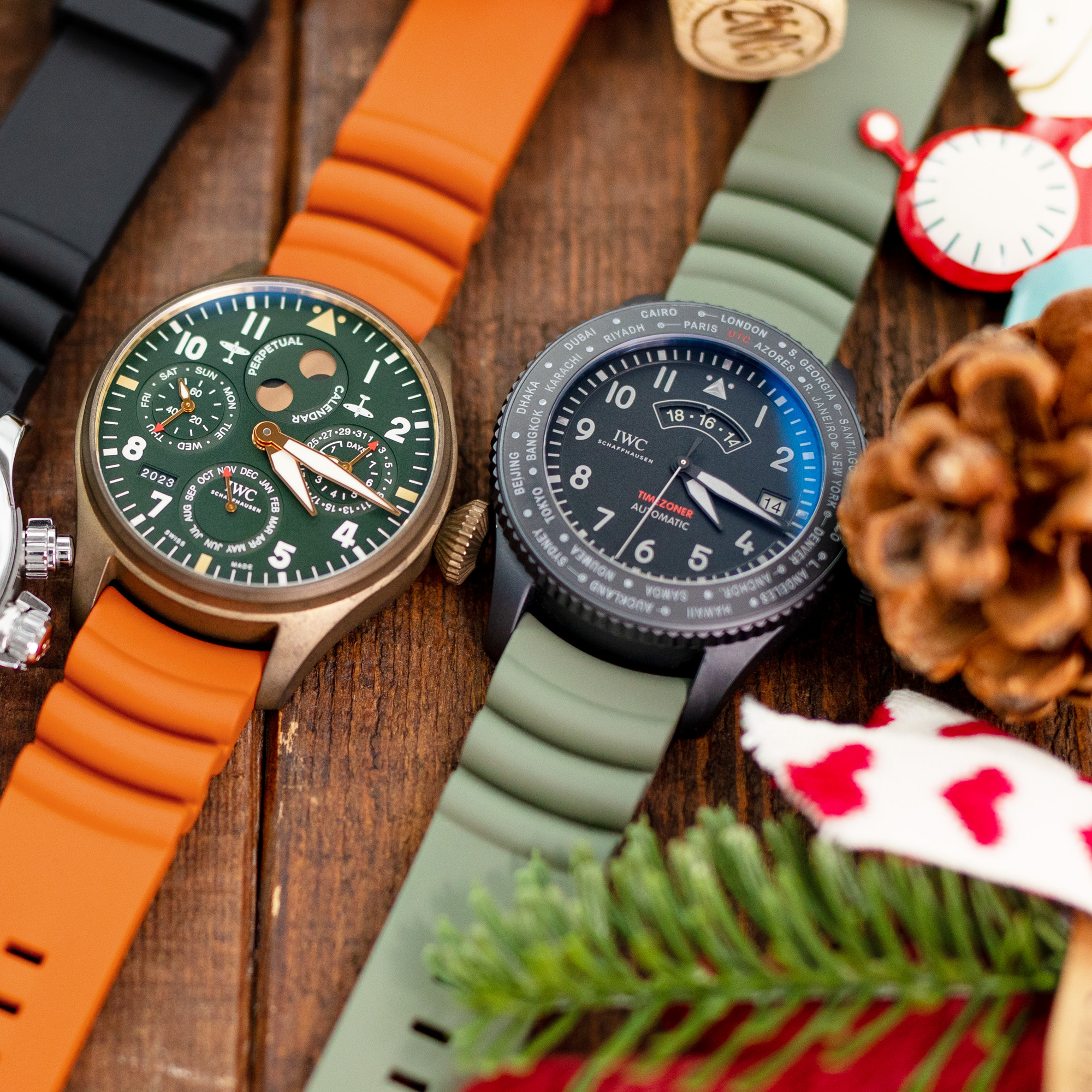 要完美地配襯一款手錶，還是大部份的手錶？Firewave - 火濤 橡膠錶帶提供了選擇的自由。