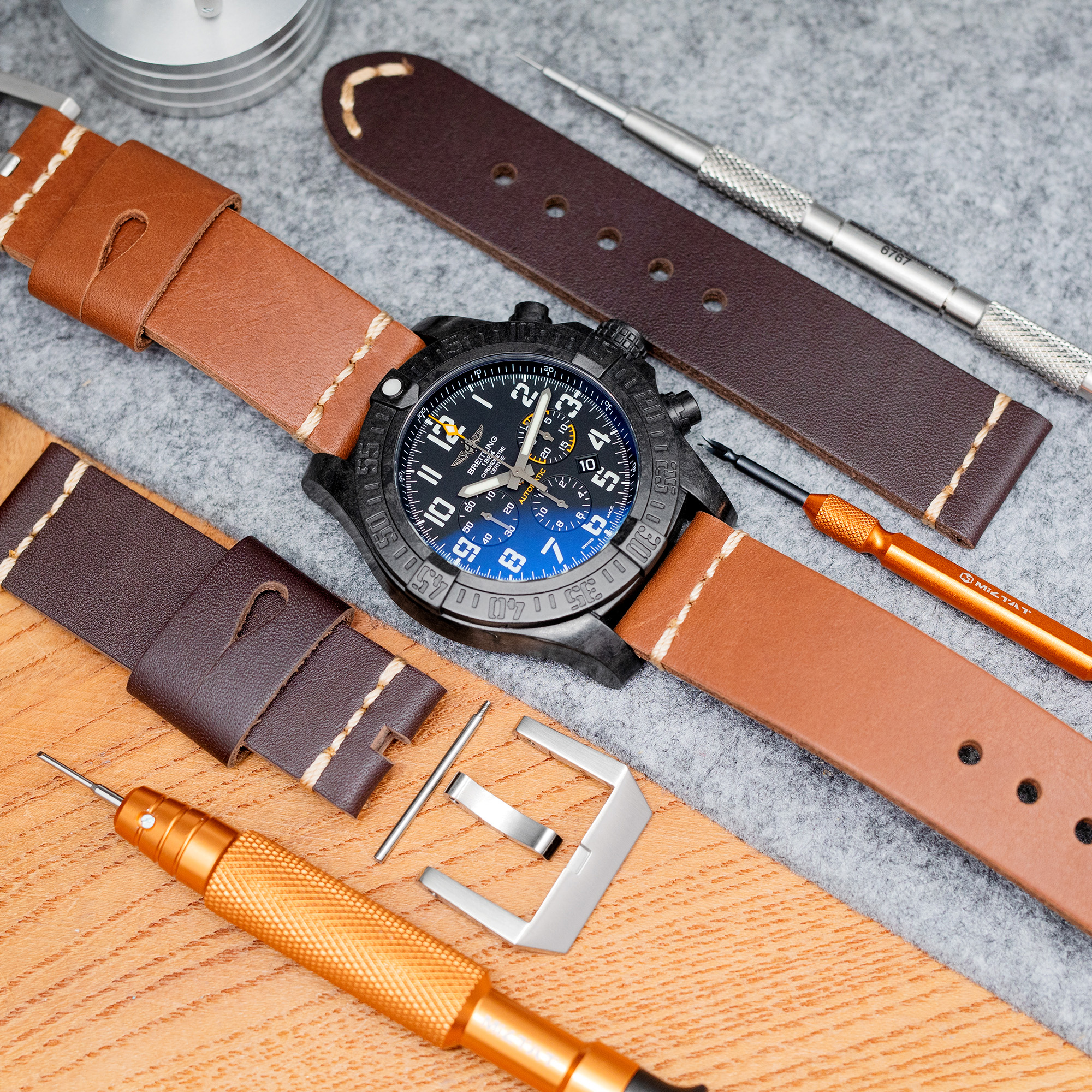 Breitling百年靈 復仇者颶風12小時制腕錶的迷人魅力！
